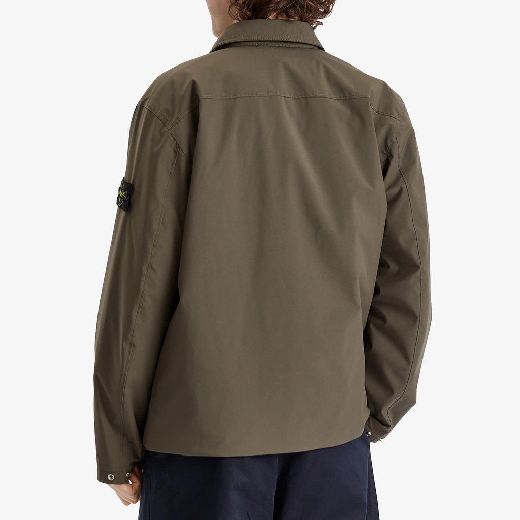 Stone Island Men's Soft Shell-R Primaloft Jacket Military Green